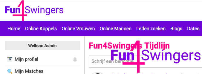 Fun4Swingers dating voor swingers